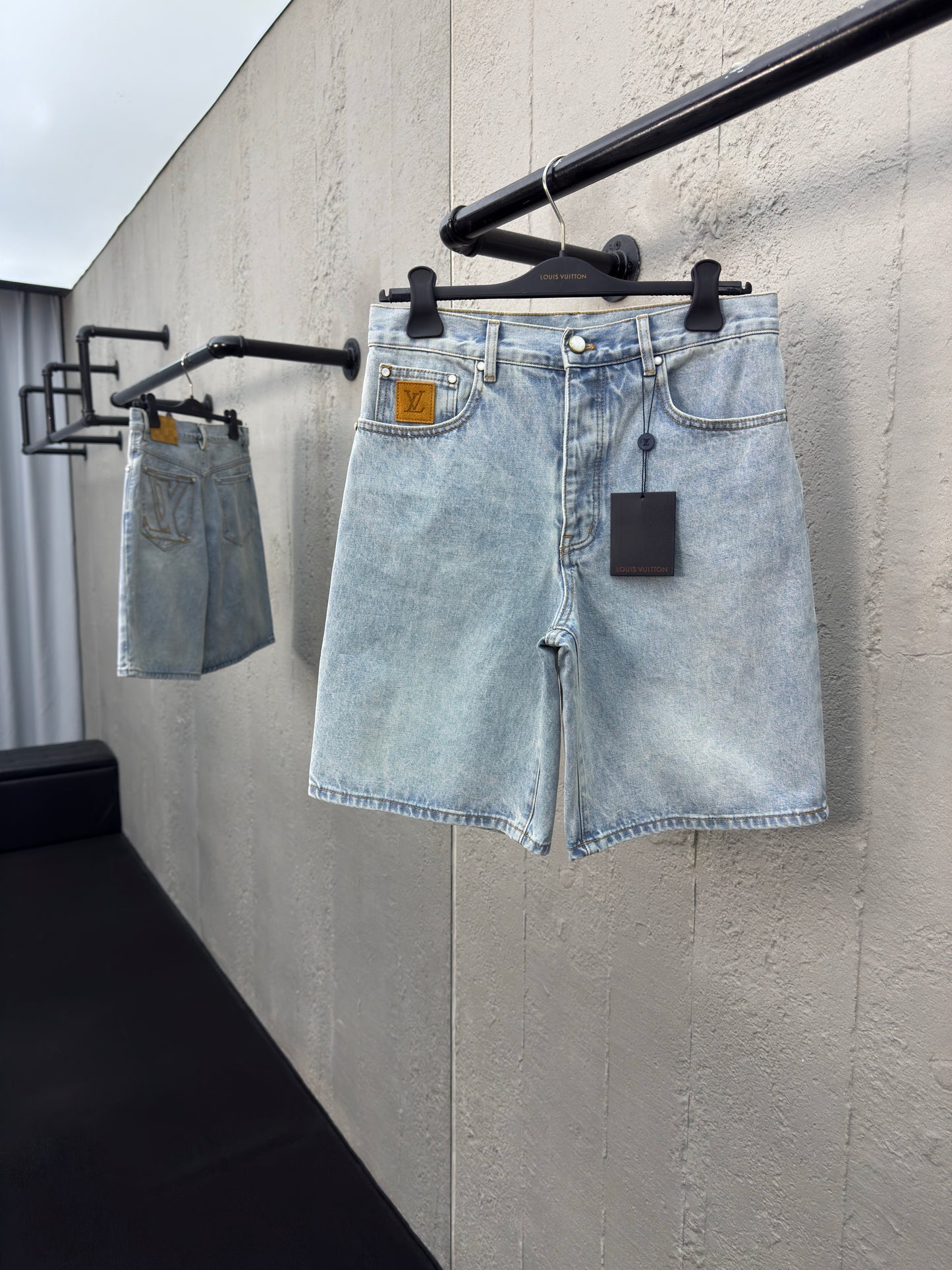 LU DENIM SHORTS