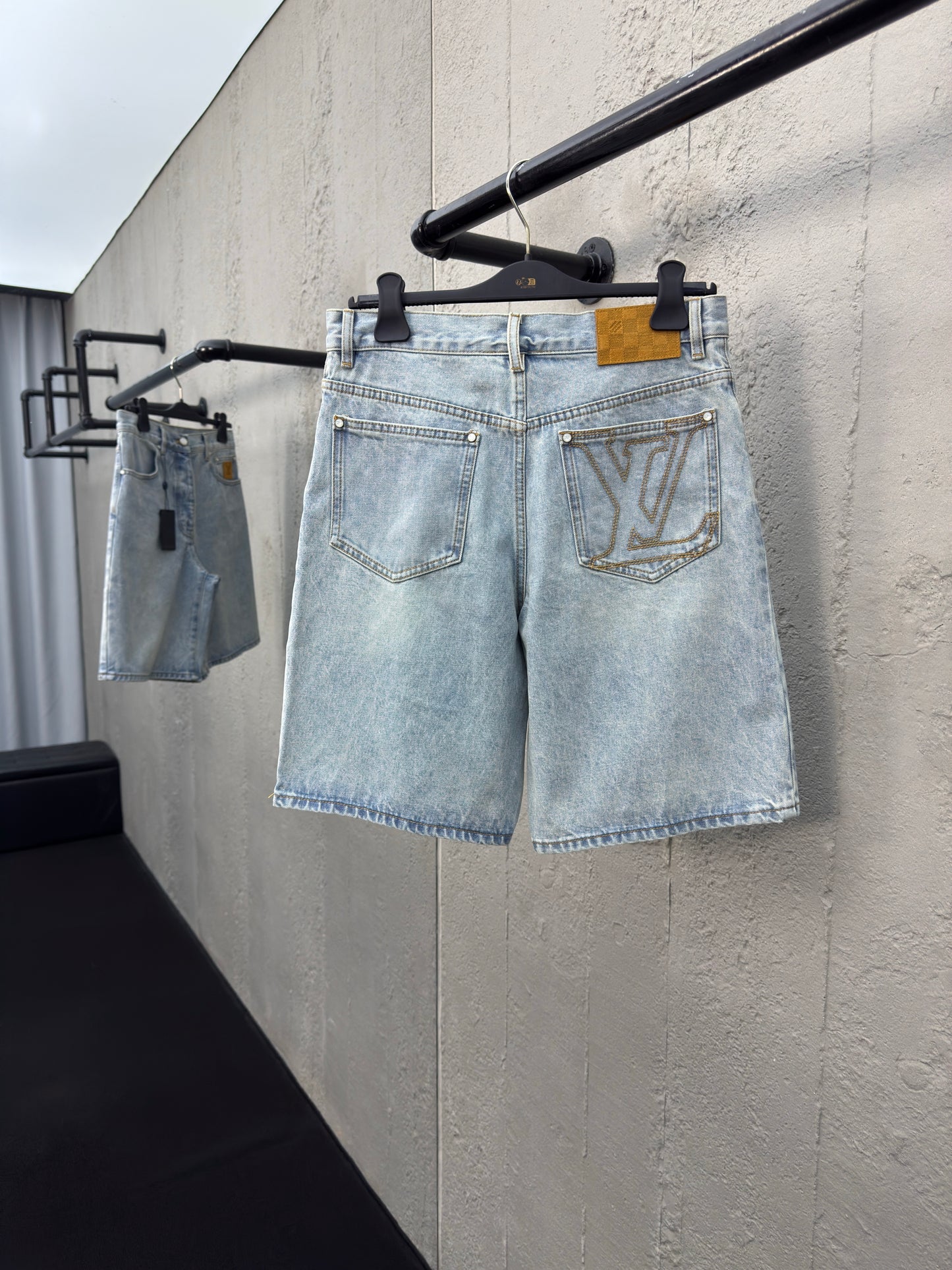 LU DENIM SHORTS
